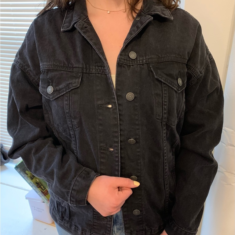 BLACK DENIM JACKET